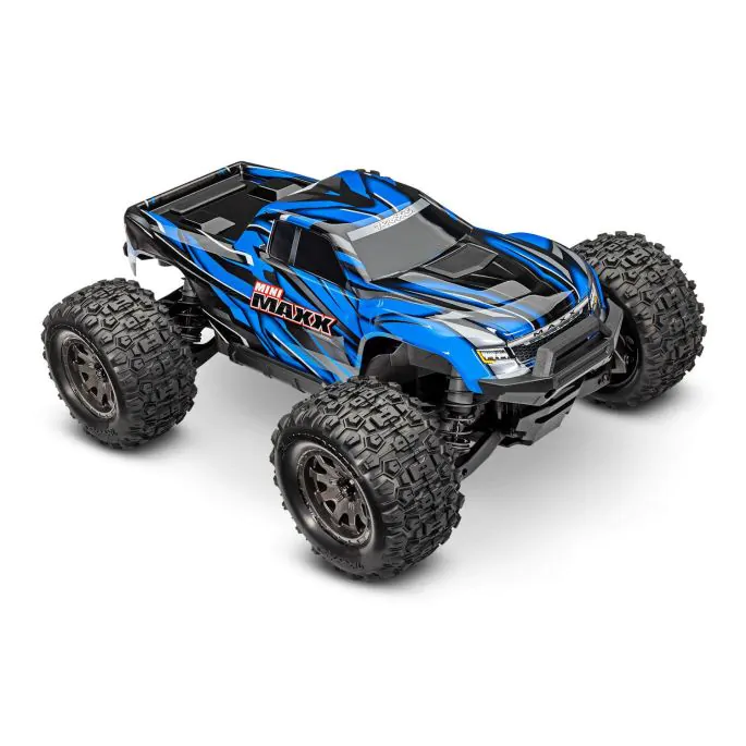 Traxxas Mini Maxx BL-2s Blue incl. battery & USB charger