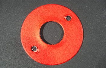 Motor  isolator plate