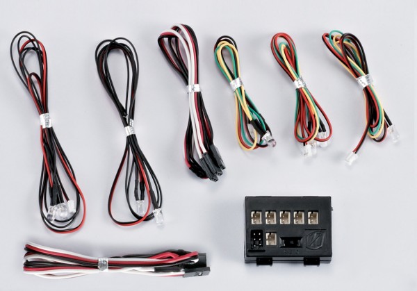 1:10 Body LED Licht Set mit 10 LED inkl Kontroller Box
